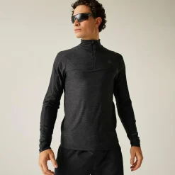 Dare 2b - Men's Power Up II Lightweight Jersey | Black Marl