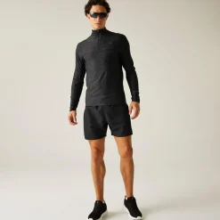 Dare 2b - Men's Power Up II Lightweight Jersey | Black Marl