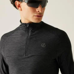 Dare 2b - Men's Power Up II Lightweight Jersey | Black Marl