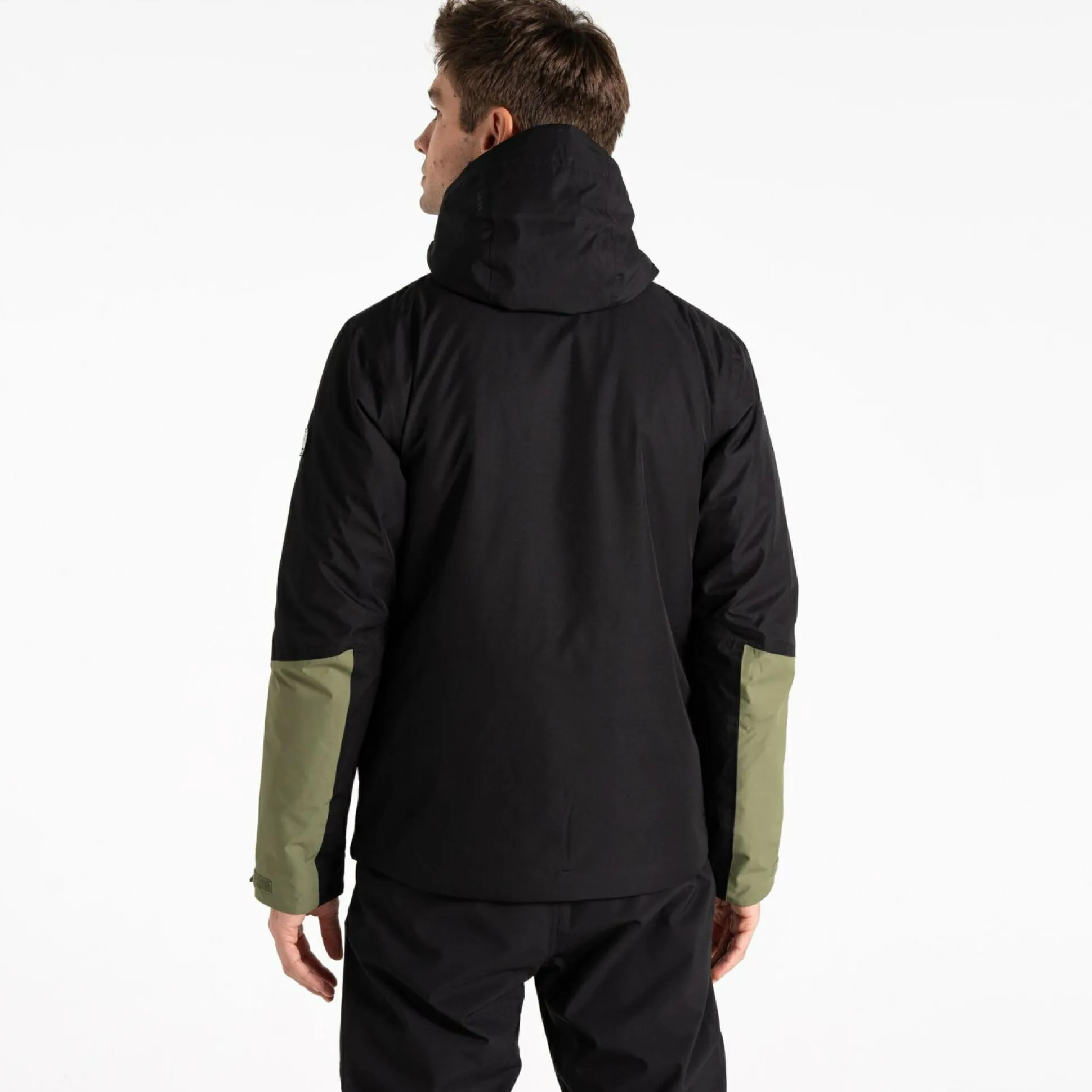 Dare 2b - Men's Precision II Ski Jacket | Black Olivine Green