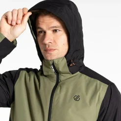 Dare 2b - Men's Precision II Ski Jacket | Black Olivine Green
