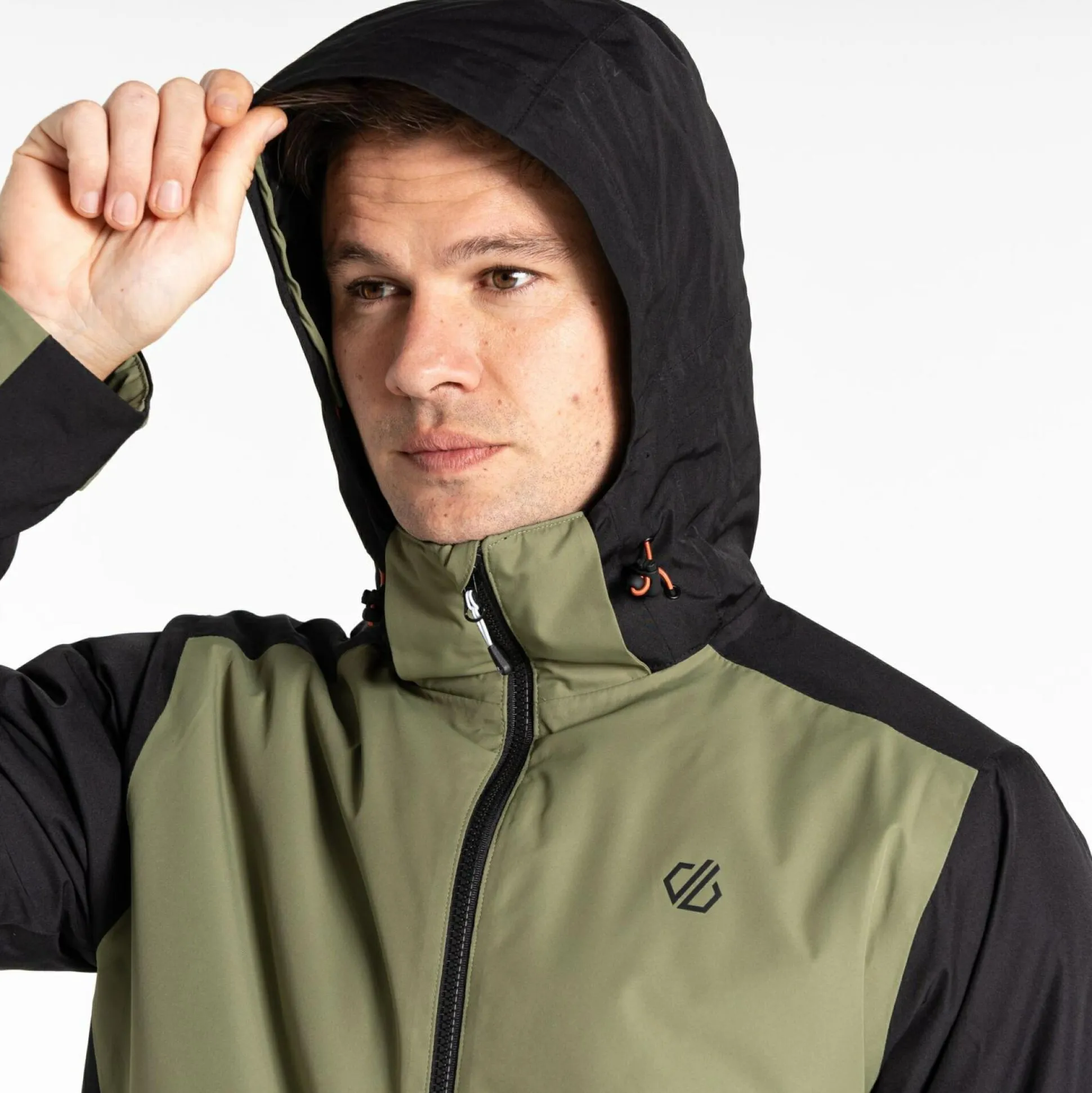 Dare 2b - Men's Precision II Ski Jacket | Black Olivine Green