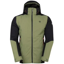 Dare 2b - Men's Precision II Ski Jacket | Black Olivine Green