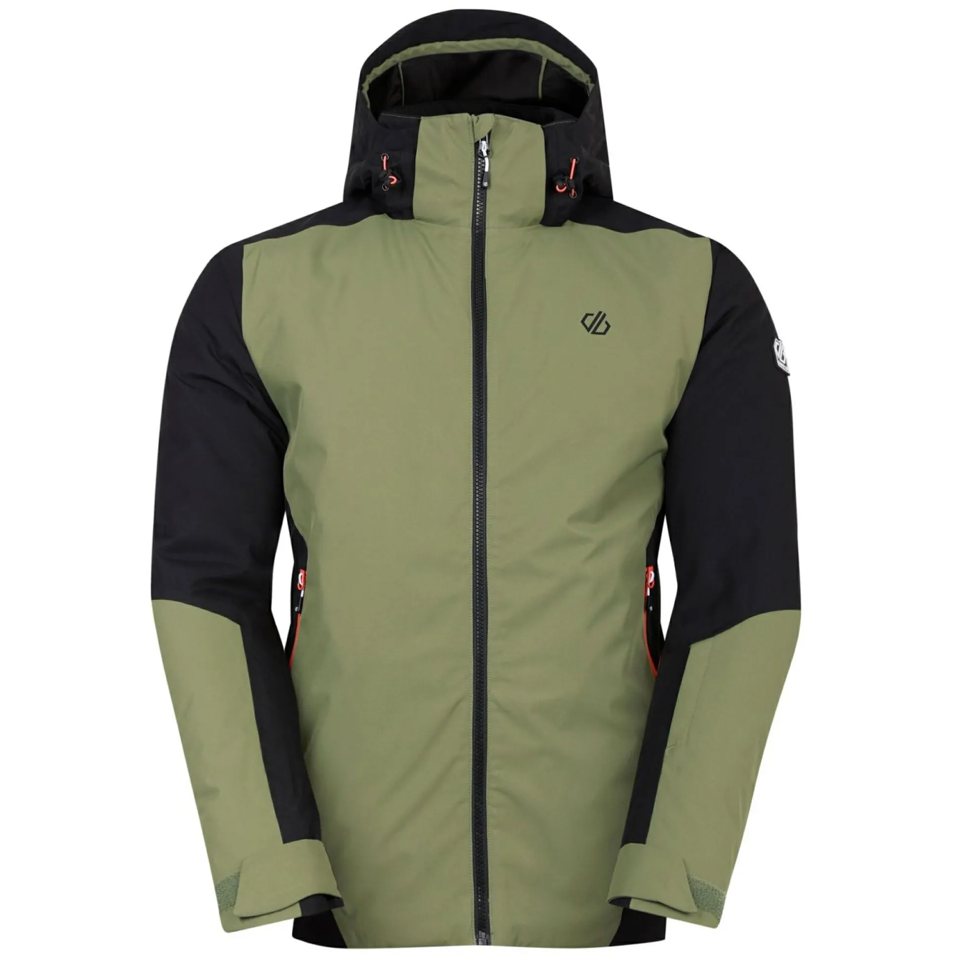 Dare 2b - Men's Precision II Ski Jacket | Black Olivine Green