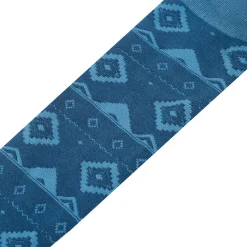 Dare 2b - Men's Printed Ski Socks | Mountain Denim Fairisle Print