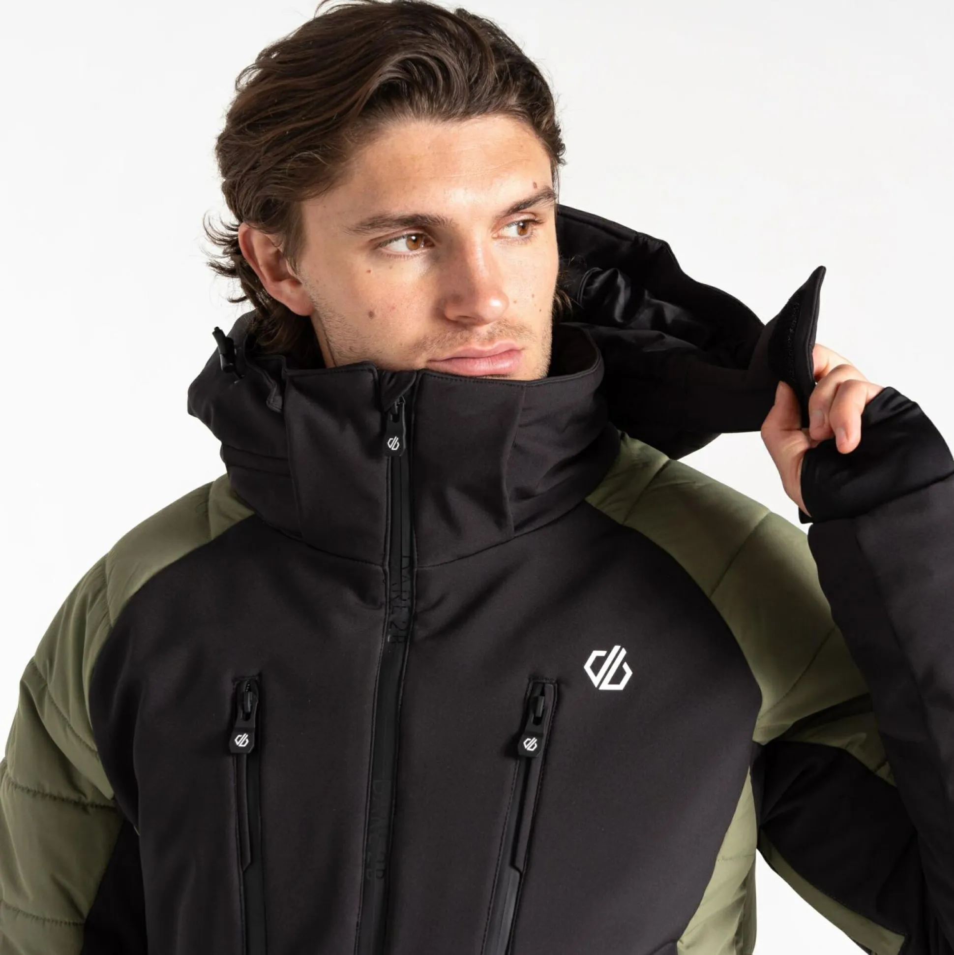 Dare 2b - Men's Speed II Ski Jacket | Olivine Green Black