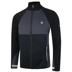Dare 2b - Men's Substratum II Core Stretch Midlayer | Black Ebony Grey