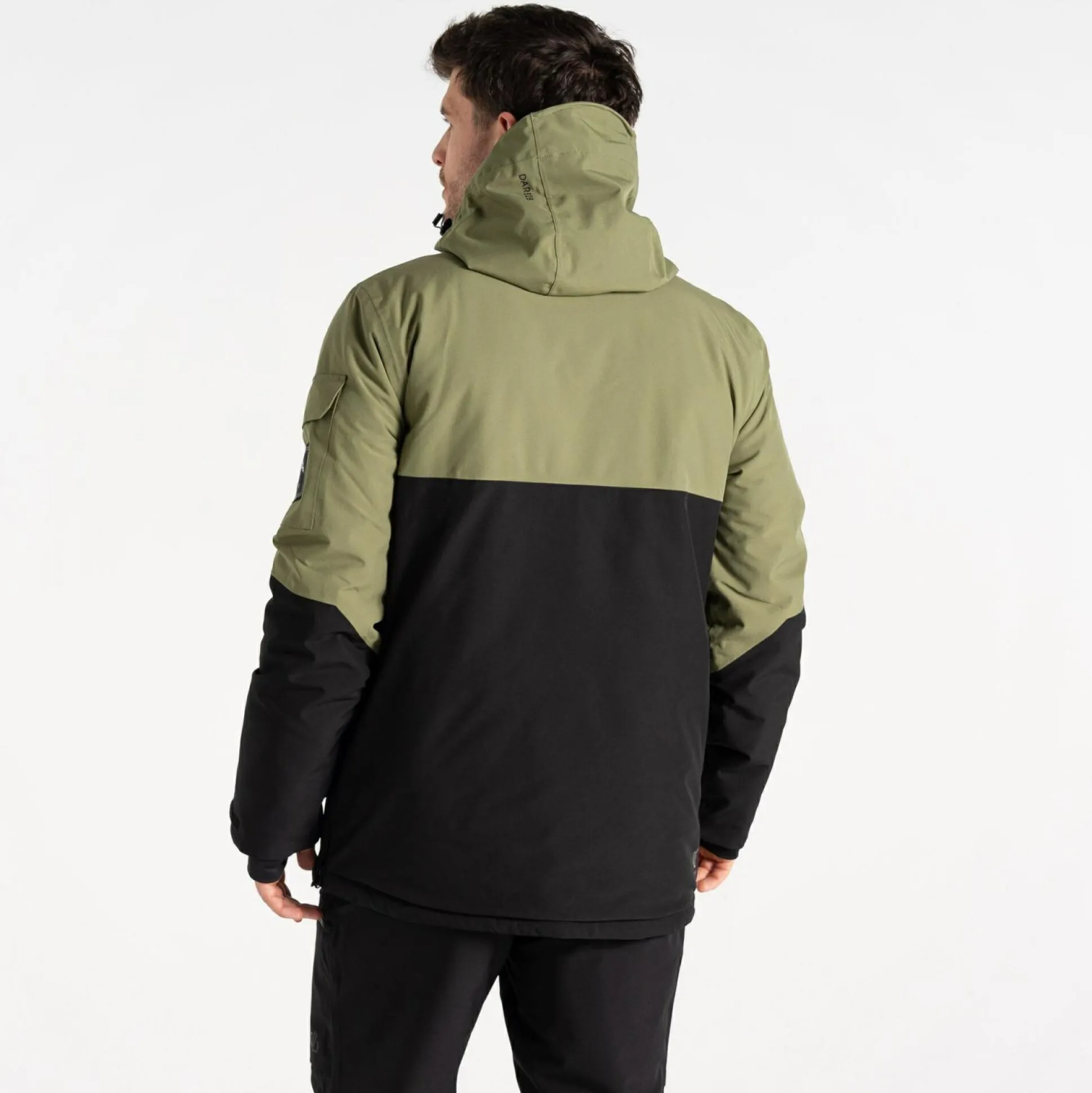 Dare 2b - Men's T-Bar Overhead Ski Jacket | Olivine Green Black