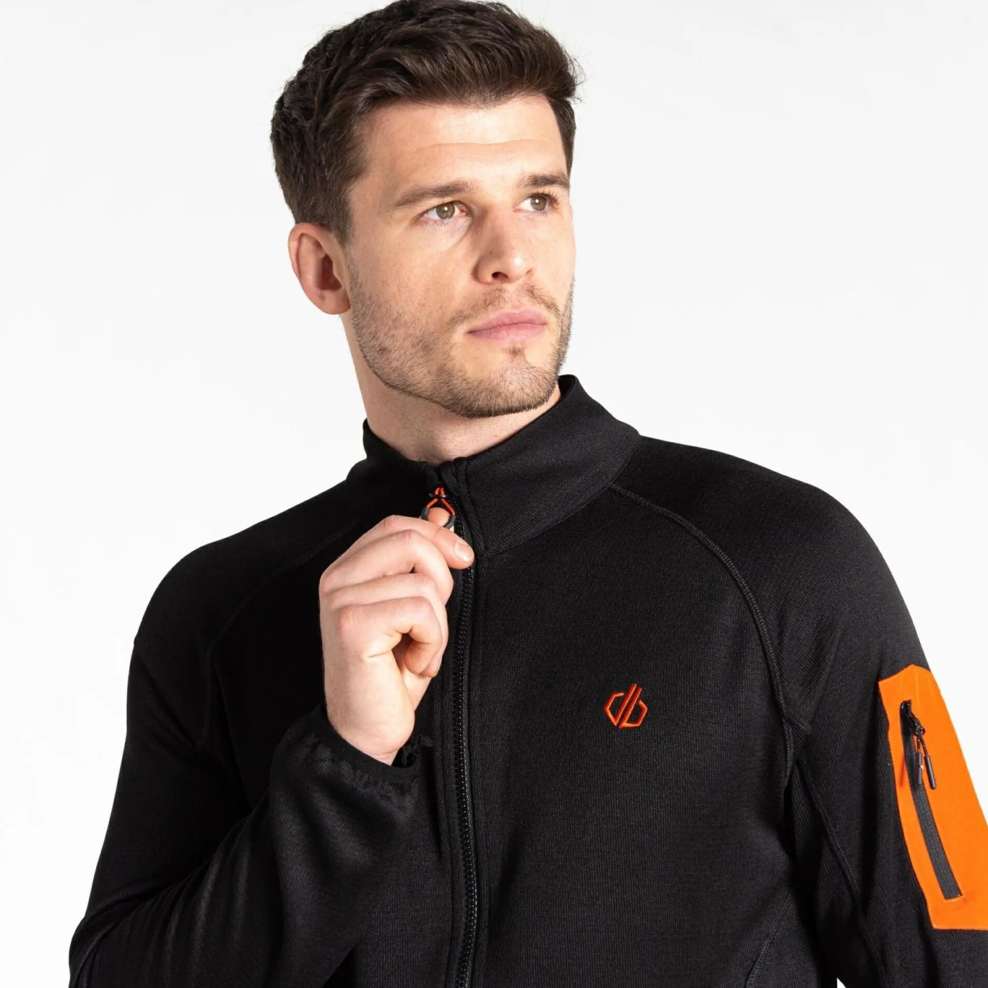 Dare 2b - Men's Torrek Mountain Zip Through Fleece | Black