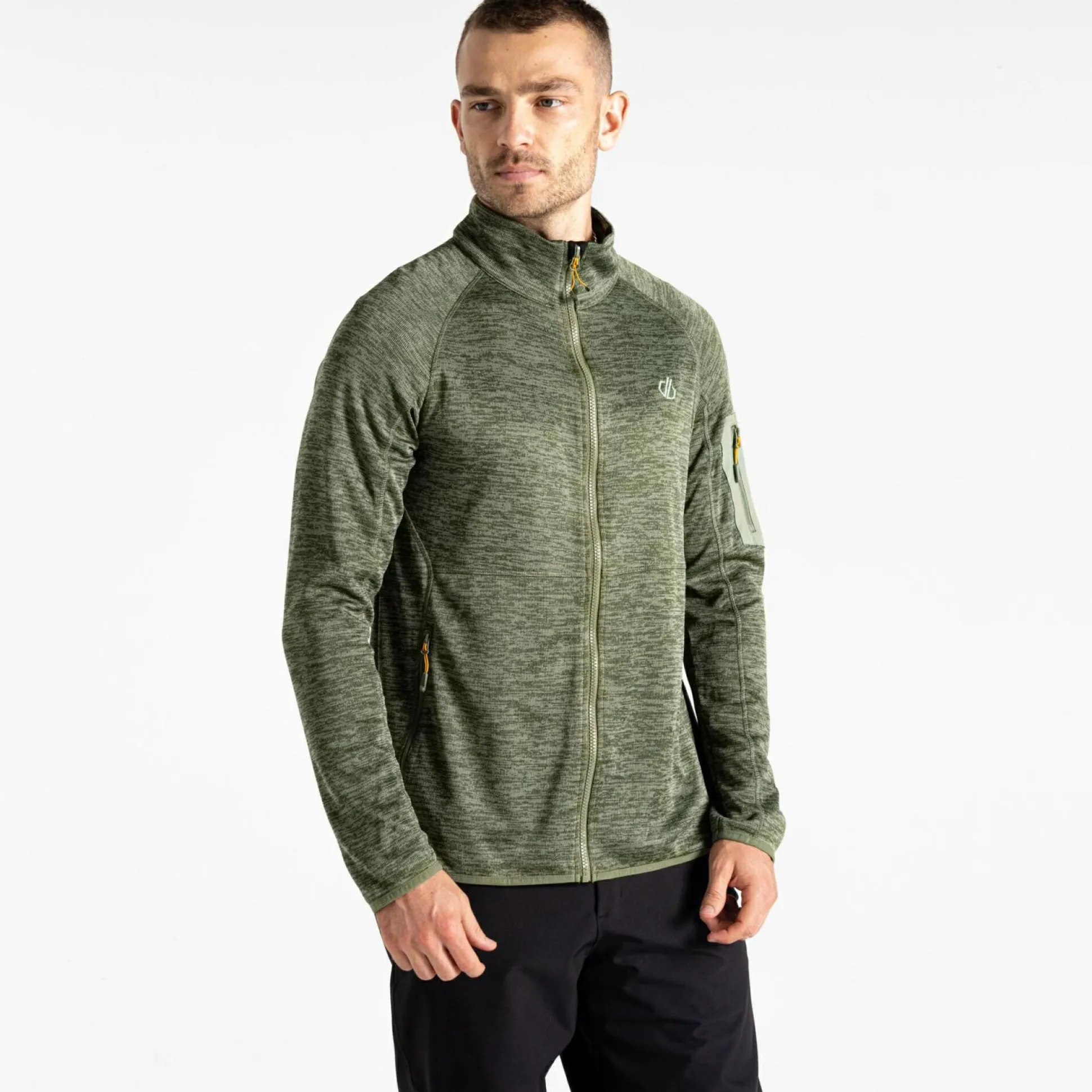 Dare 2b - Men's Torrek Mountain Zip Through Fleece | Olivine Green