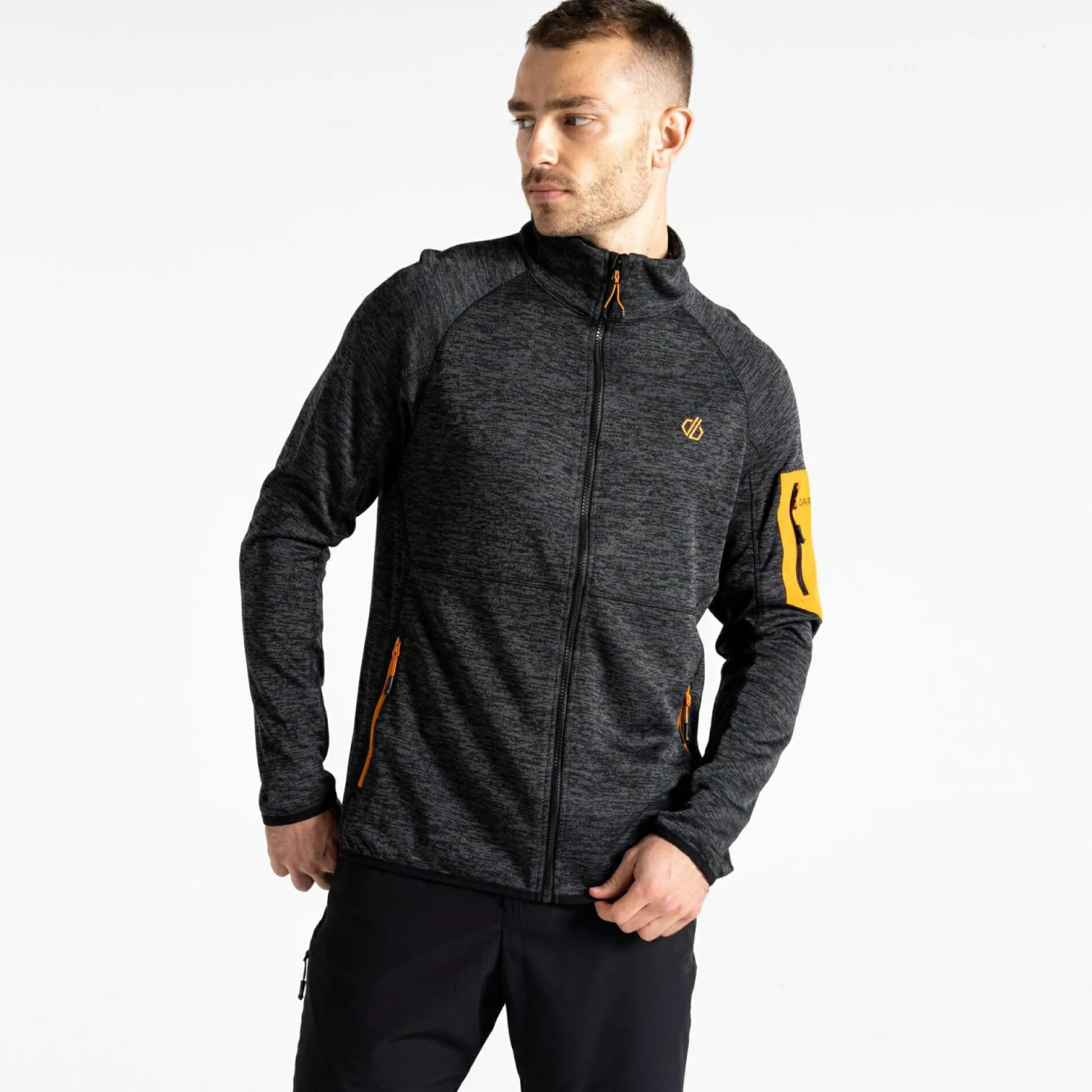 Dare 2b - Men's Torrek Mountain Zip Through Fleece | Black