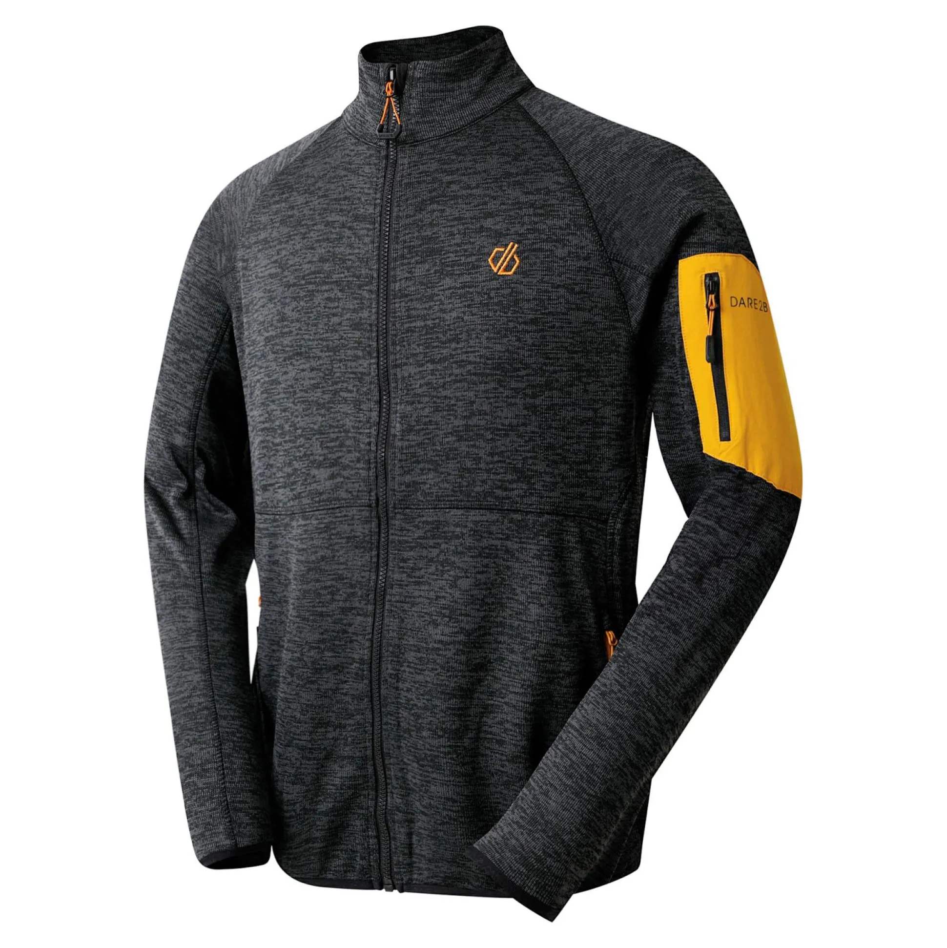 Dare 2b - Men's Torrek Mountain Zip Through Fleece | Black