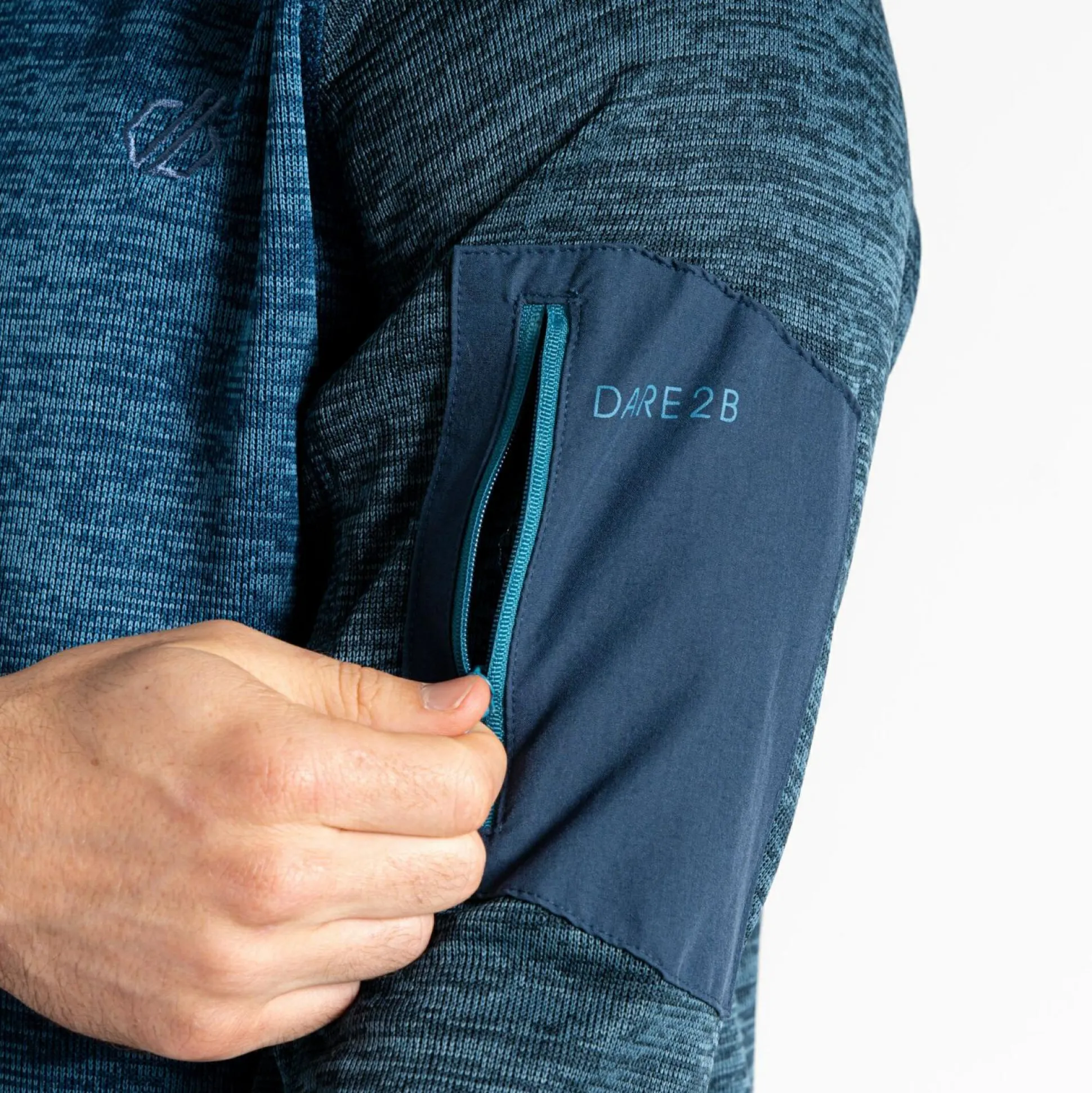 Dare 2b - Men's Torrek Mountain Zip Through Fleece | Moonlight Denim