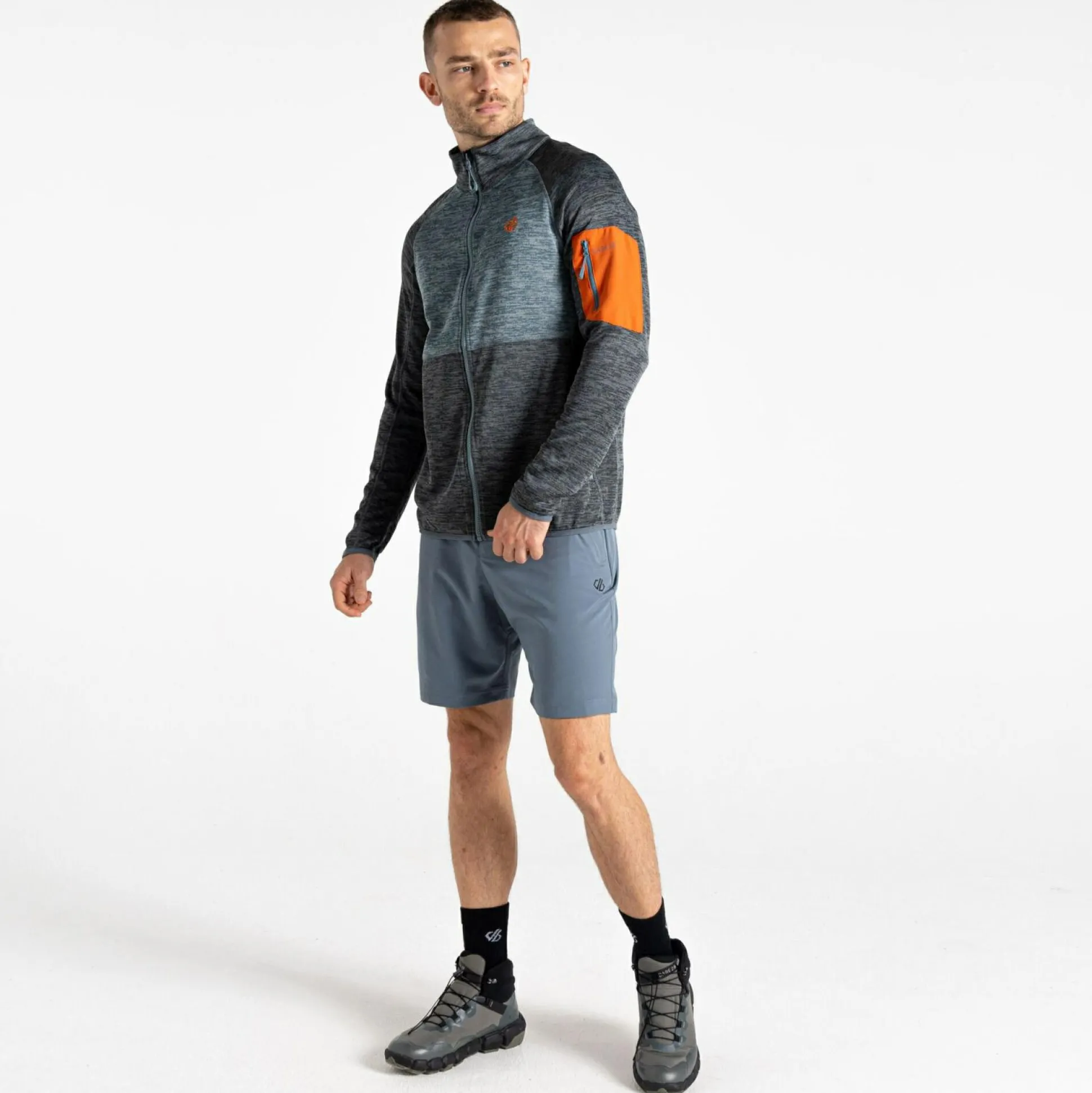 Dare 2b - Men's Torrek Mountain Zip Through Fleece | Grey