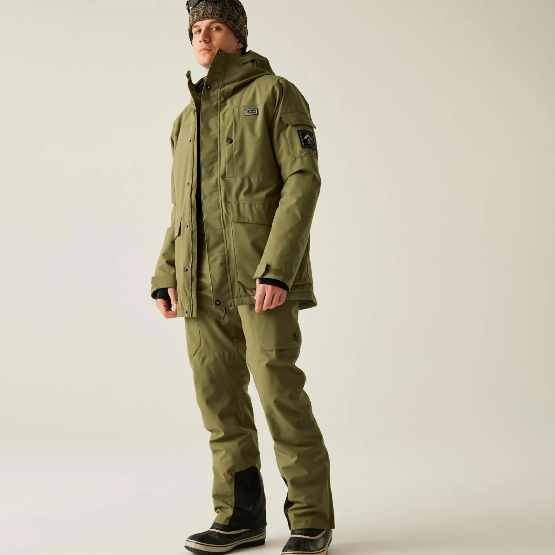 Dare 2b - Men's Twin Tip Ski Jacket | Olive Green