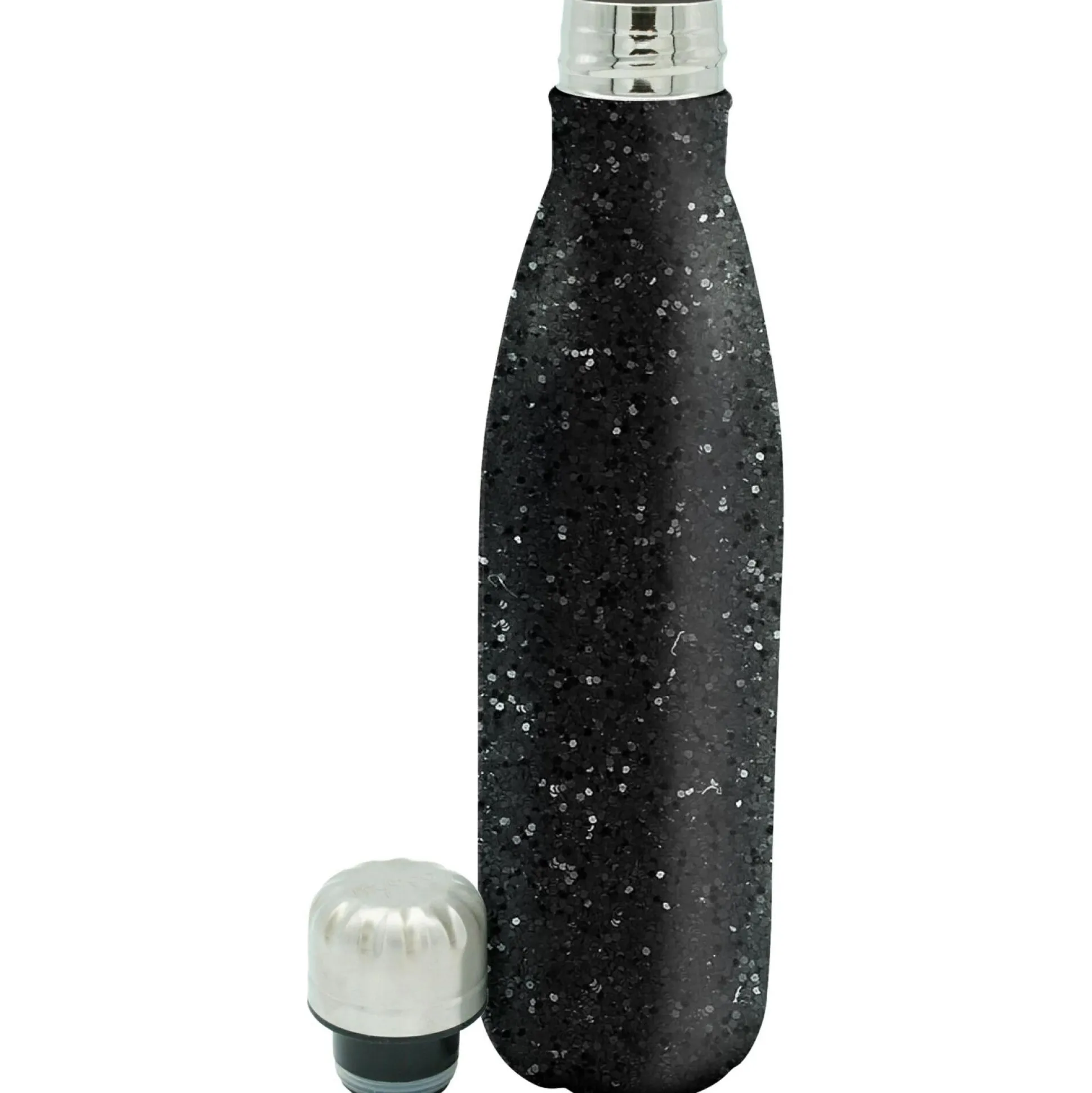 Dare 2b - Metal Glitter Drinks Bottle | Black
