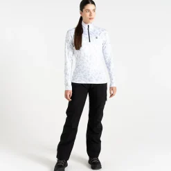 Dare 2b - Women's Divulge Lightweight Core Stretch Midlayer | White Dash Print