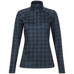 Dare 2b - Women's Divulge Lightweight Core Stretch Midlayer | Black Dogtooth Print