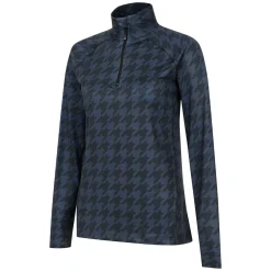 Dare 2b - Women's Divulge Lightweight Core Stretch Midlayer | Black Dogtooth Print