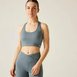 Dare 2b - Women's Don't Sweat It III Sports Bra | Element Grey