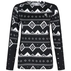 Dare 2b - Women's Exchange III Base Layer Set | Black Fair Isle