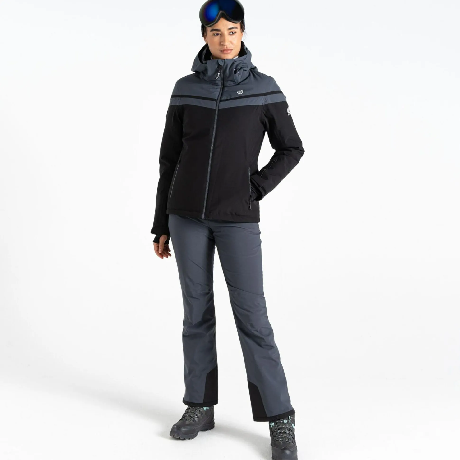 Dare 2b - Women's Flurry Ski Jacket | Black Grey