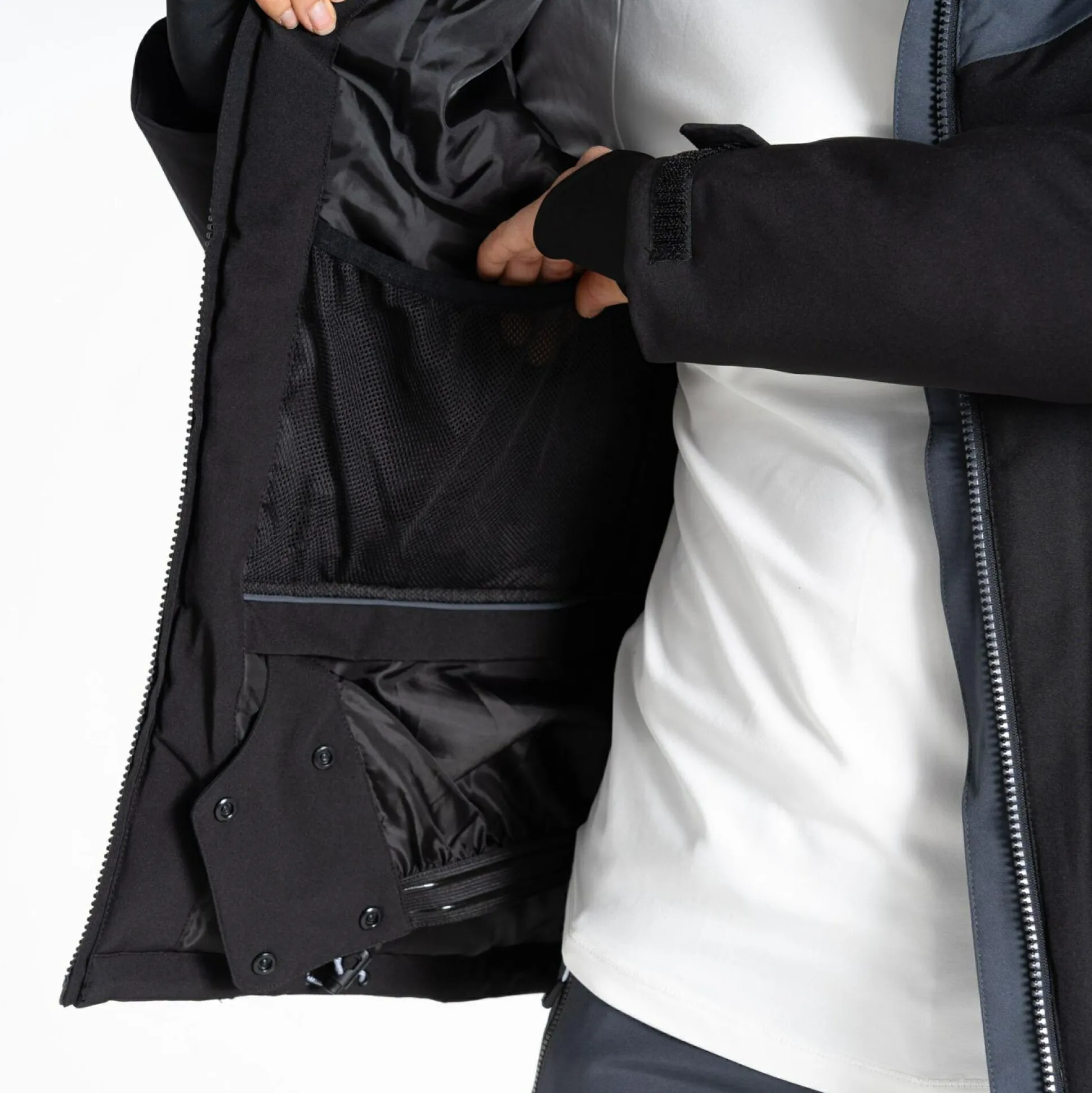Dare 2b - Women's Flurry Ski Jacket | Black Grey
