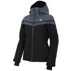 Dare 2b - Women's Flurry Ski Jacket | Black Grey