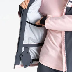 Dare 2b - Women's Flurry Ski Jacket | Rose Pink Grey
