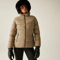 Dare 2b - Women's Glamourize V Baffled Ski Jacket | Beige