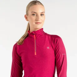 Dare 2b - Women's Gravitate Jersey | Berry Marl Neon Pink