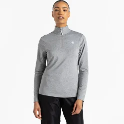 Dare 2b - Women's Lowline II Lightweight Core Stretch Midlayer | Ash Grey Marl