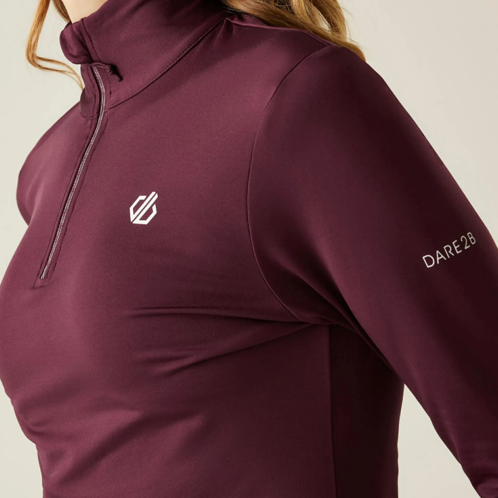 Dare 2b - Women's Lowline II Lightweight Core Stretch Midlayer | Fig