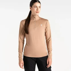 Dare 2b - Women's Lowline II Lightweight Core Stretch Midlayer | Beige