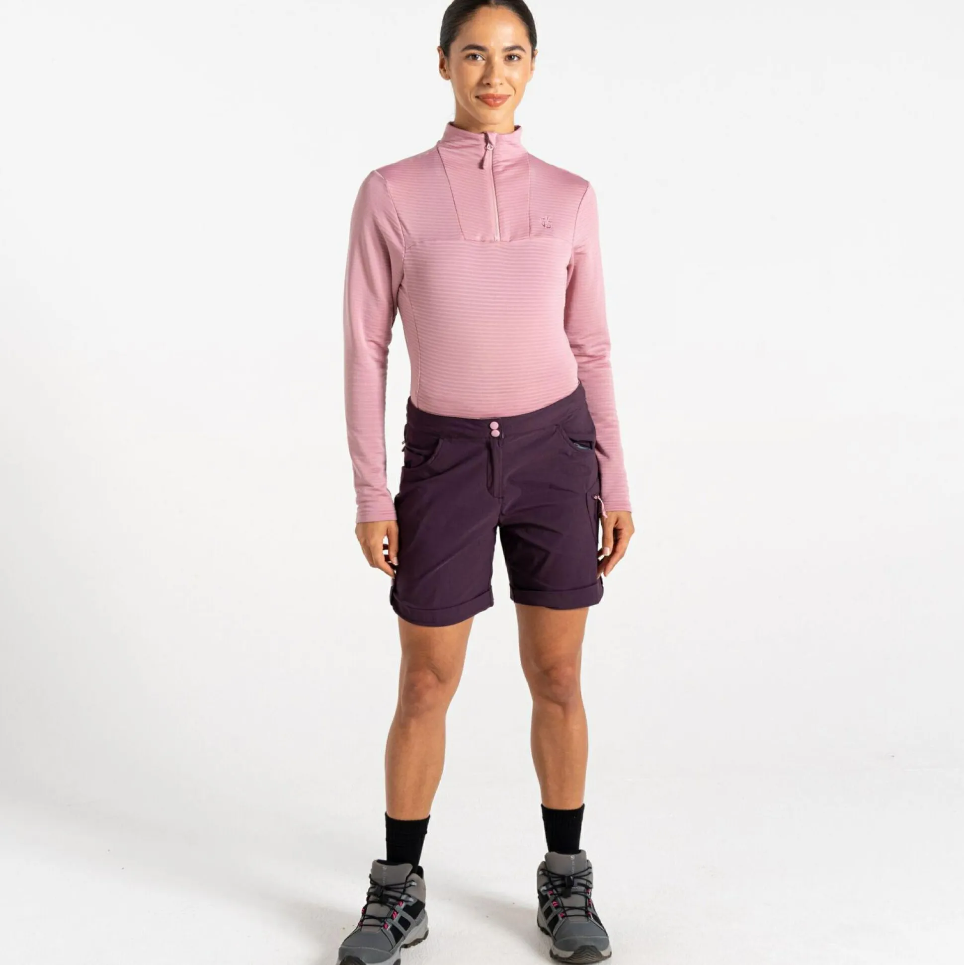 Dare 2b - Women's Melodic III Walking Shorts | Deep Plum