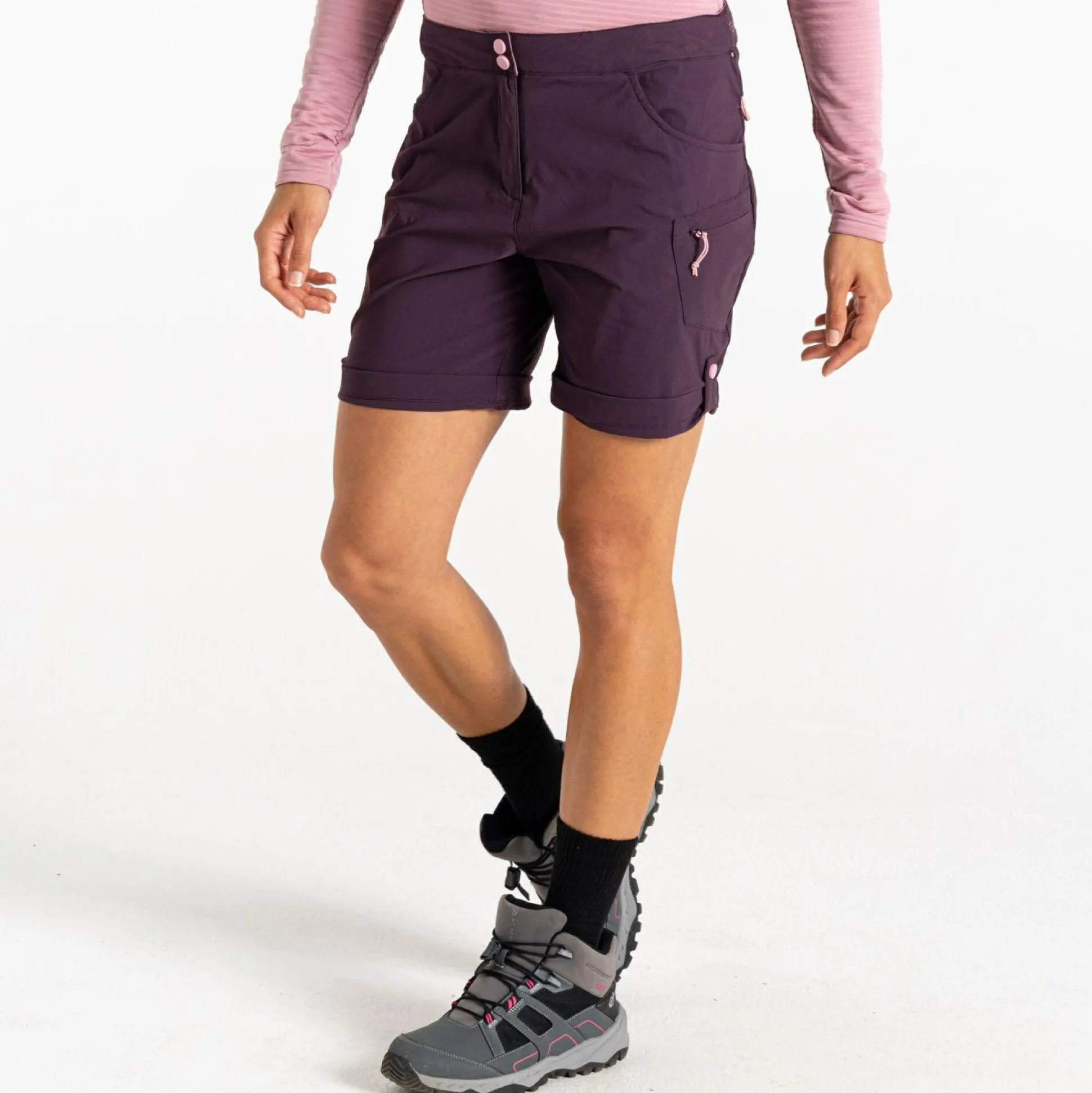 Dare 2b - Women's Melodic III Walking Shorts | Deep Plum
