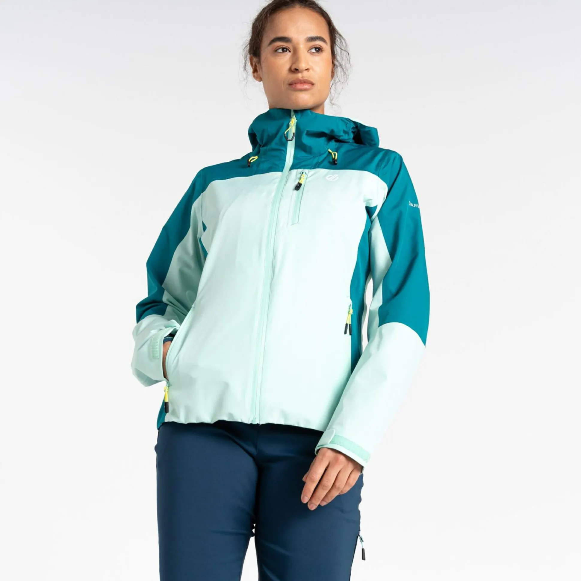Dare 2b - Women's Mountain Series Waterproof Jacket | Kayaking Mint Green