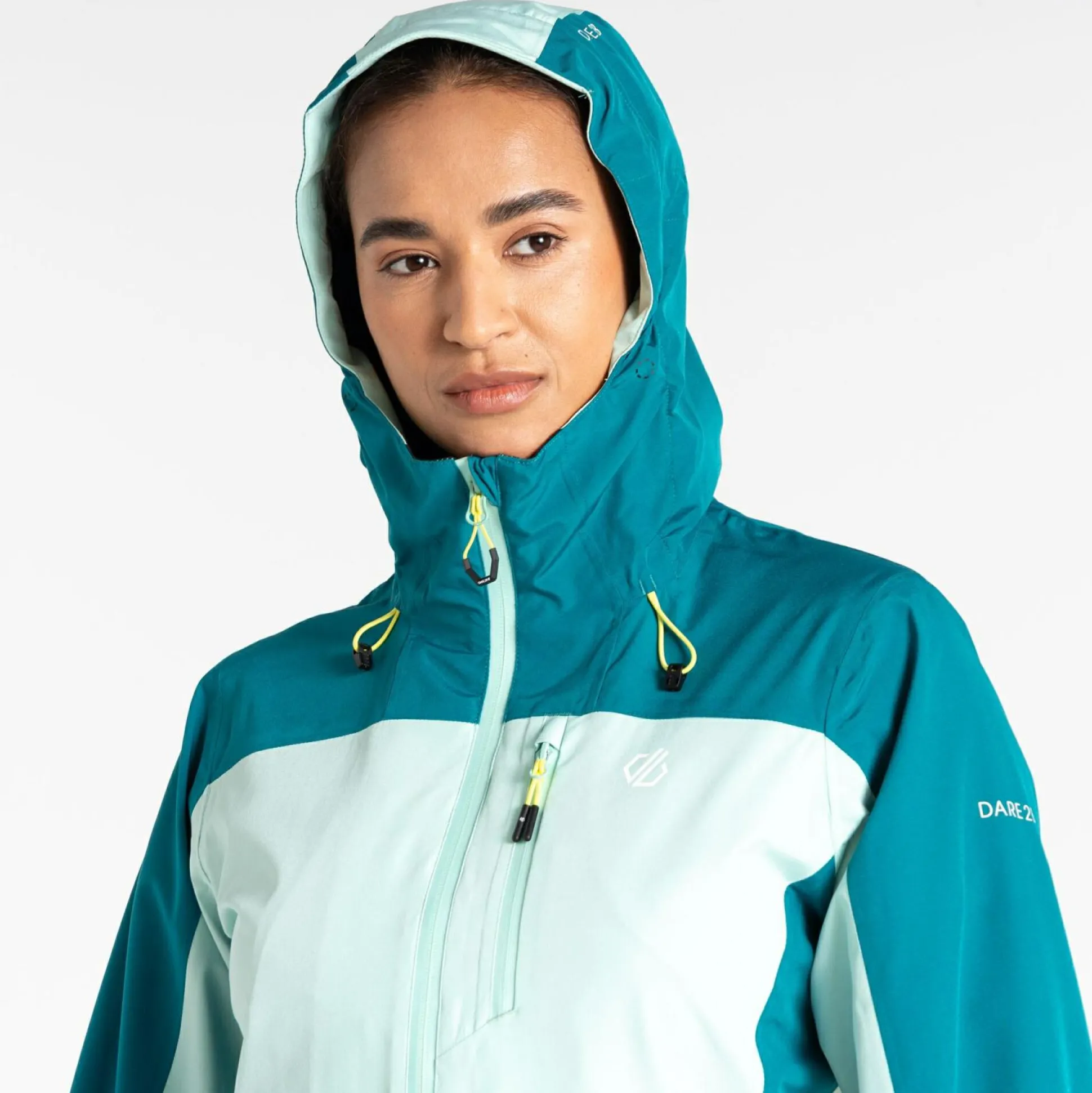 Dare 2b - Women's Mountain Series Waterproof Jacket | Kayaking Mint Green