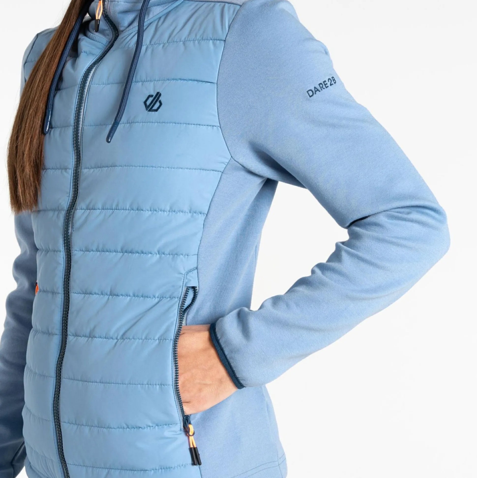 Dare 2b - Women's Notion Hybrid Jacket | Rainwashed Blue