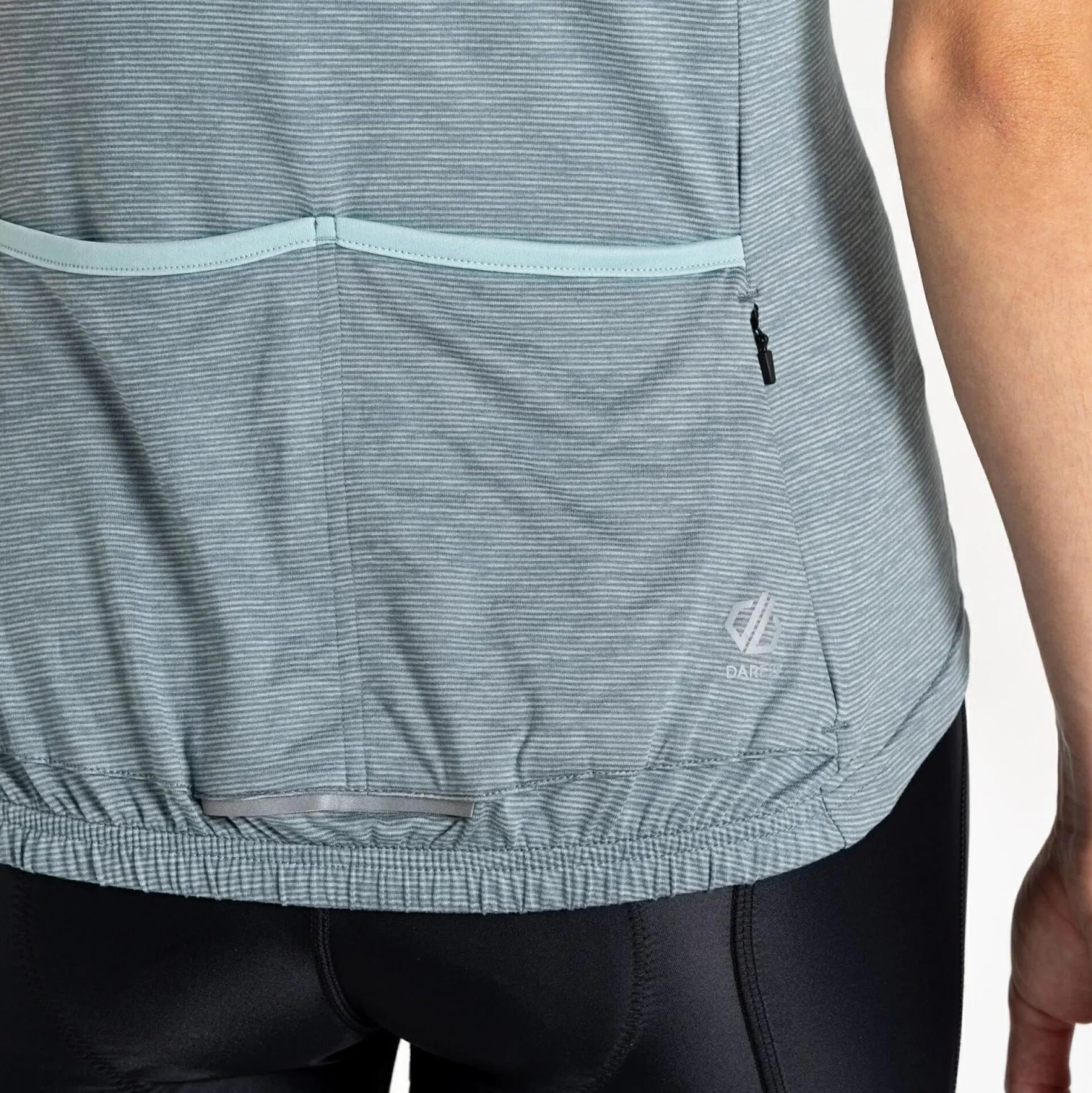 Dare 2b - Women's Pedal Through It II Jersey | Element Grey