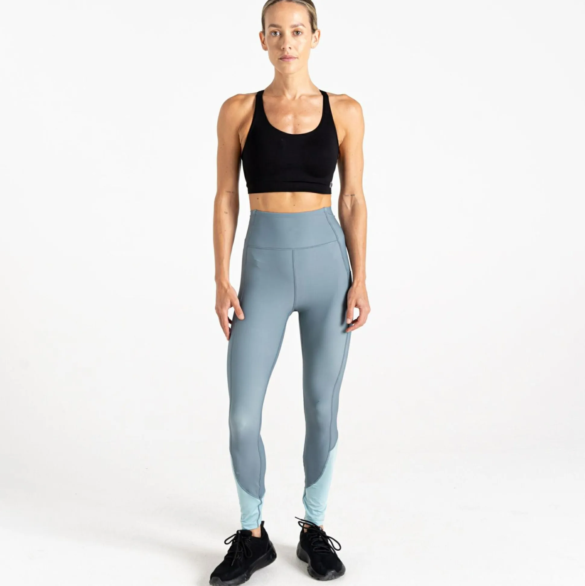 Dare 2b - Women's Power Leggings | Aquifer & Element Grey
