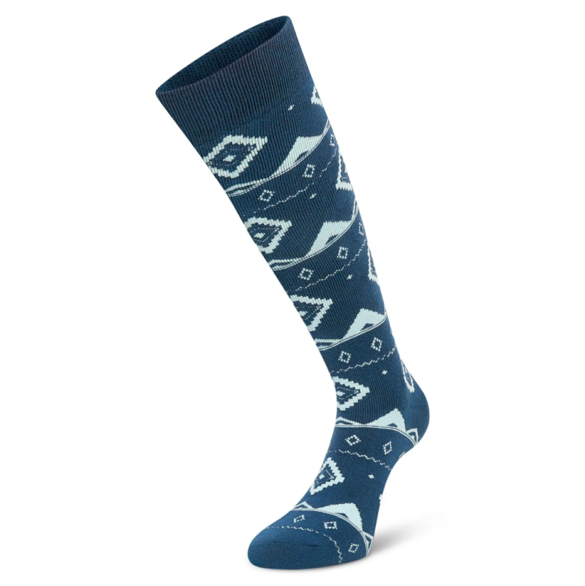 Dare 2b - Women's Printed Ski Socks | Moonlight Denim Fairisle Print