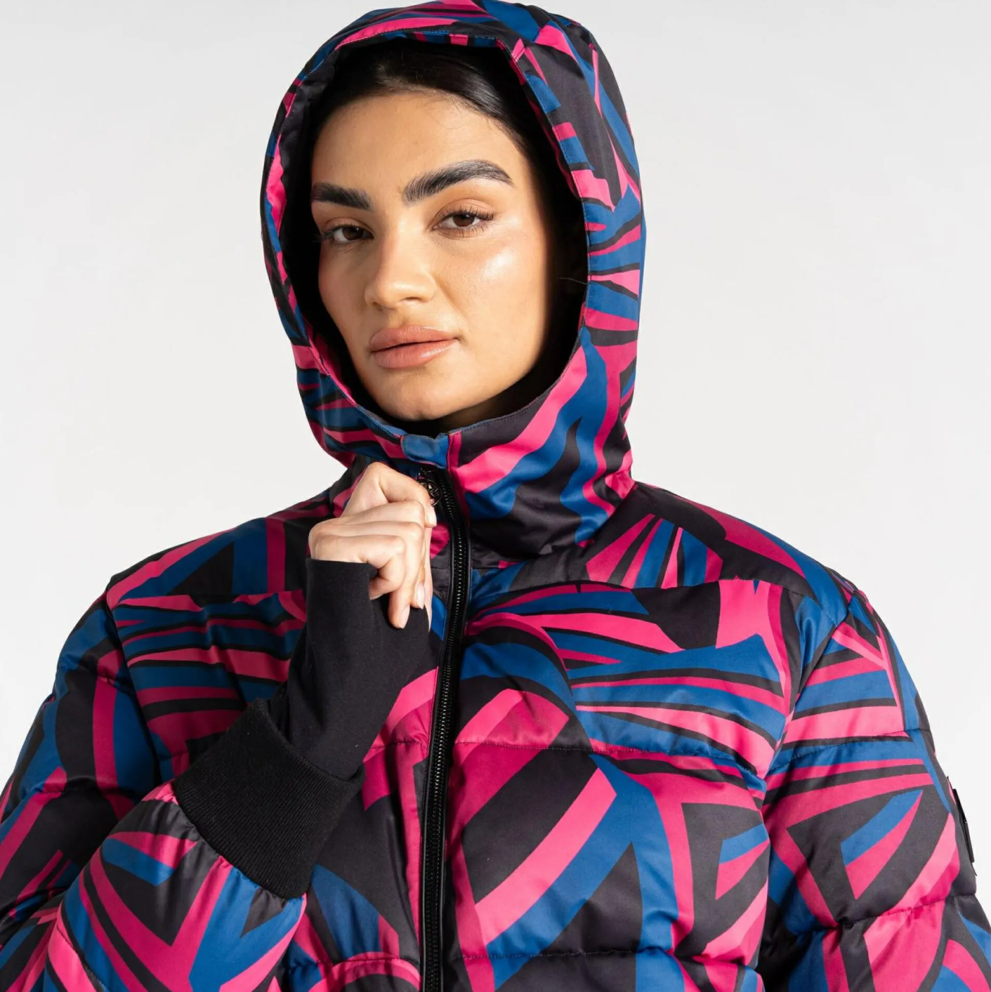 Dare 2b - Women's Showcase Baffled Ski Jacket | Hot Pink