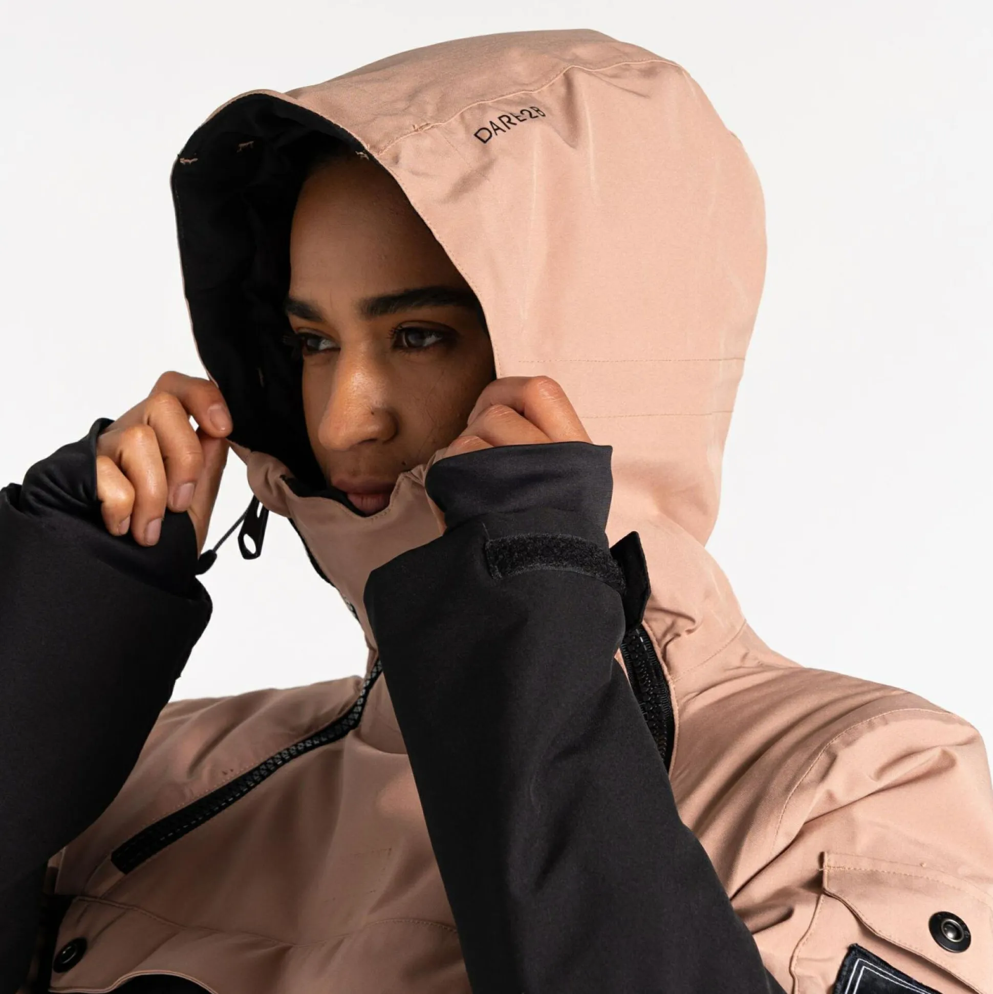 Dare 2b - Women's Slide Out Overhead Ski Jacket | Beige
