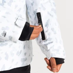 Dare 2b - Women's Slide Out Overhead Ski Jacket | White Dash Print