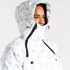 Dare 2b - Women's Slide Out Overhead Ski Jacket | White Dash Print