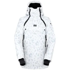 Dare 2b - Women's Slide Out Overhead Ski Jacket | White Dash Print