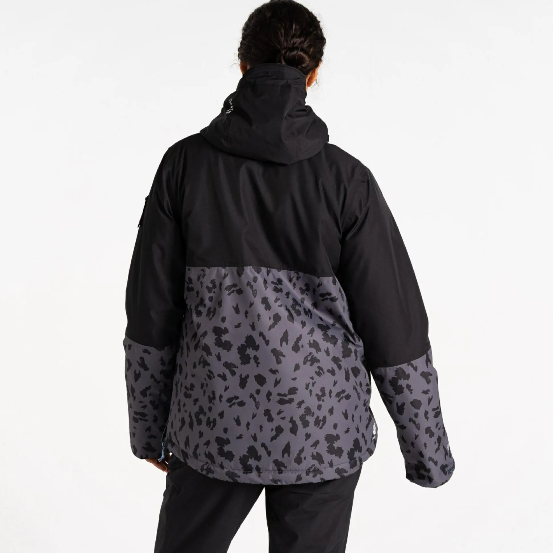 Dare 2b - Women's Snowburst Overhead Ski Jacket | Black Grey