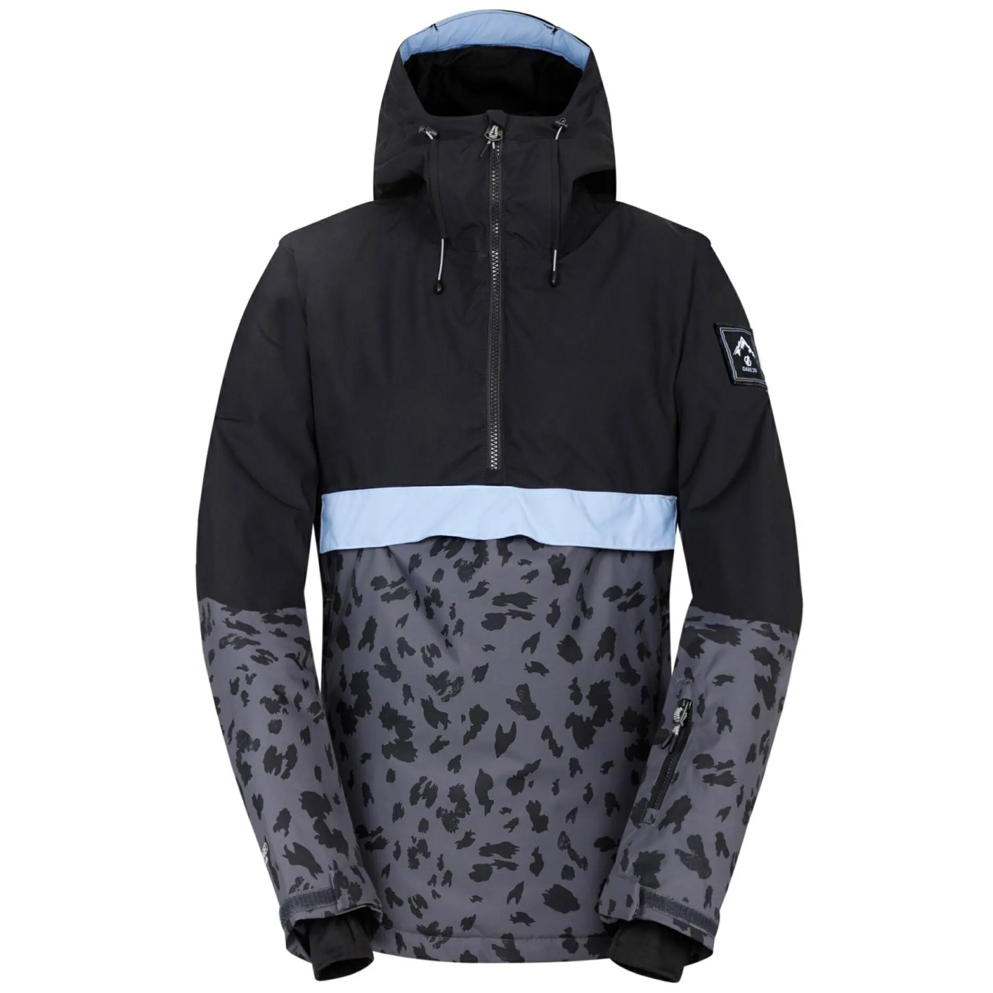 Dare 2b - Women's Snowburst Overhead Ski Jacket | Black Grey