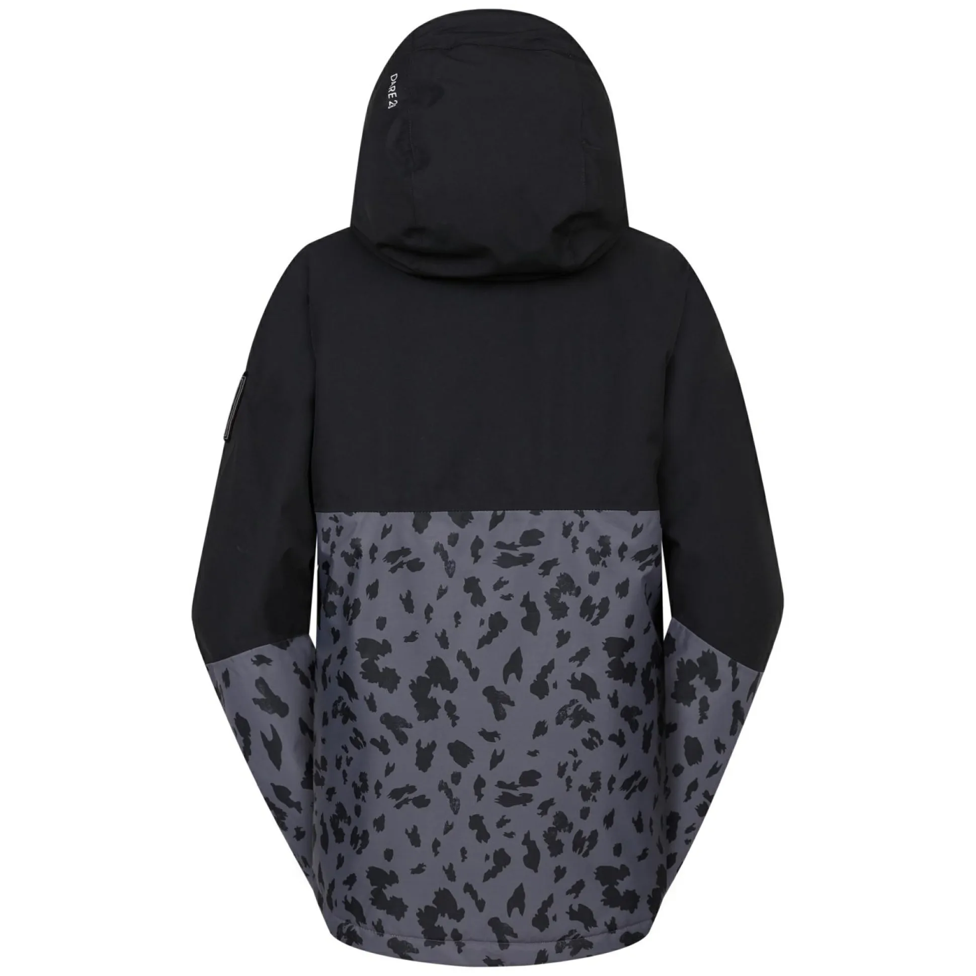 Dare 2b - Women's Snowburst Overhead Ski Jacket | Black Grey